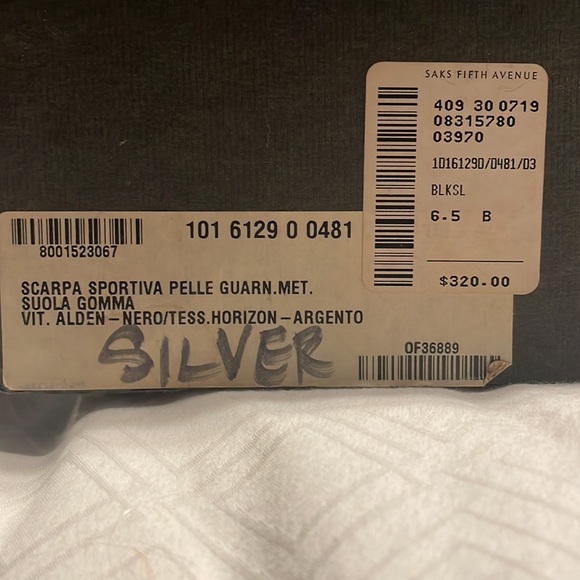 Gucci Scarpa Sportiva Shoes 6.5 Used NO BOX - Picture 8 of 9